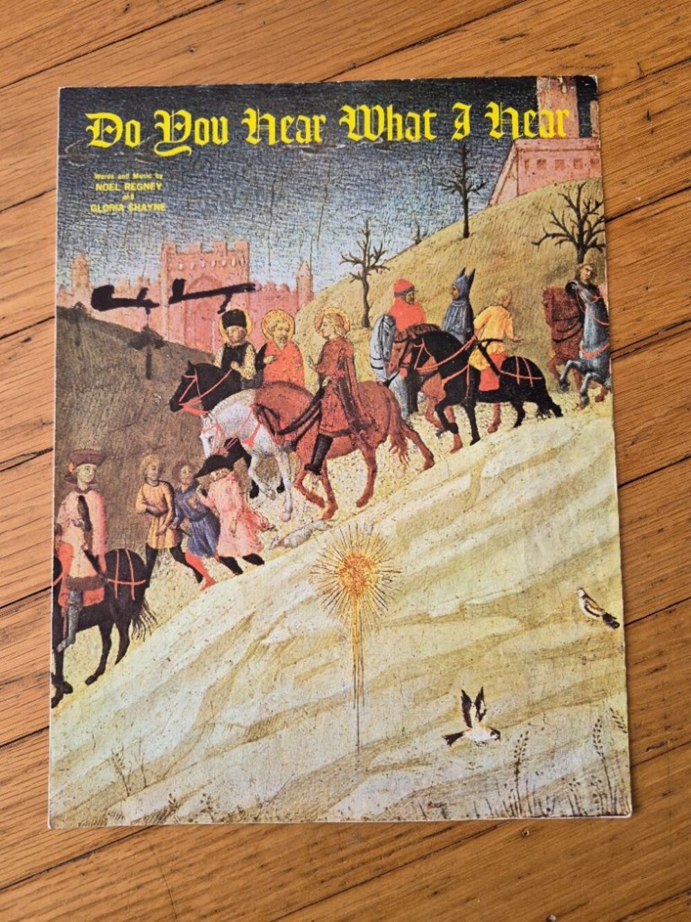 Vintage Sheet Music "Do You Hear What I Hear"